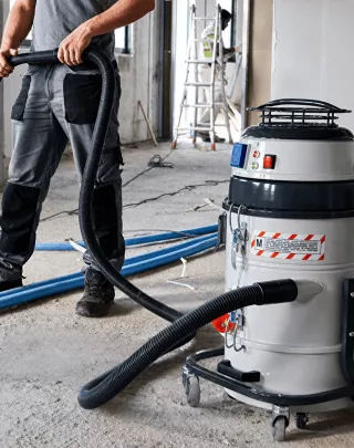 MTL301DUST : Aspirateur performant et ultra-compact pour les chantiers mobiles | Pharaon