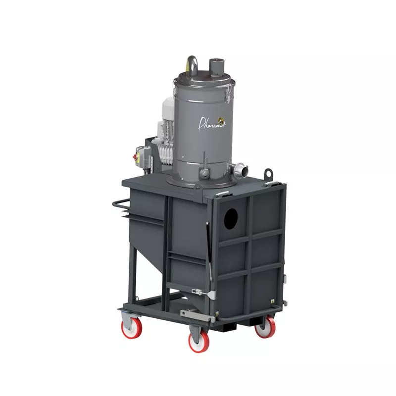 C600 T75NT : Benne aspirante triphasée 8,6kW performante et puissante