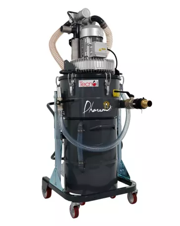 Aspirateur industriel triphasé pour liquides chargés TC 100 IF