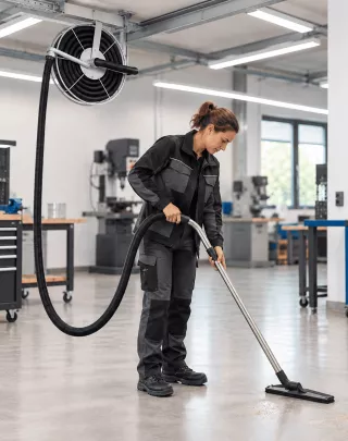 Enrouleur plafond EN5010MATEXP pour zones ATEX