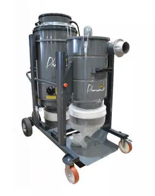 Aspirateur traitement de sols DM3 PSR avec préséparateur cyclonique