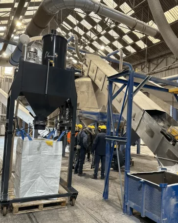 SILOVAC600PRO : Unité compacte sur châssis big-bag