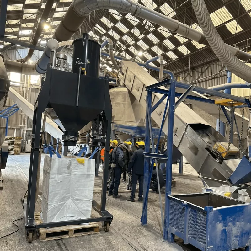 Unité compacte sur châssis big-bag SILOVAC600PRO ACD