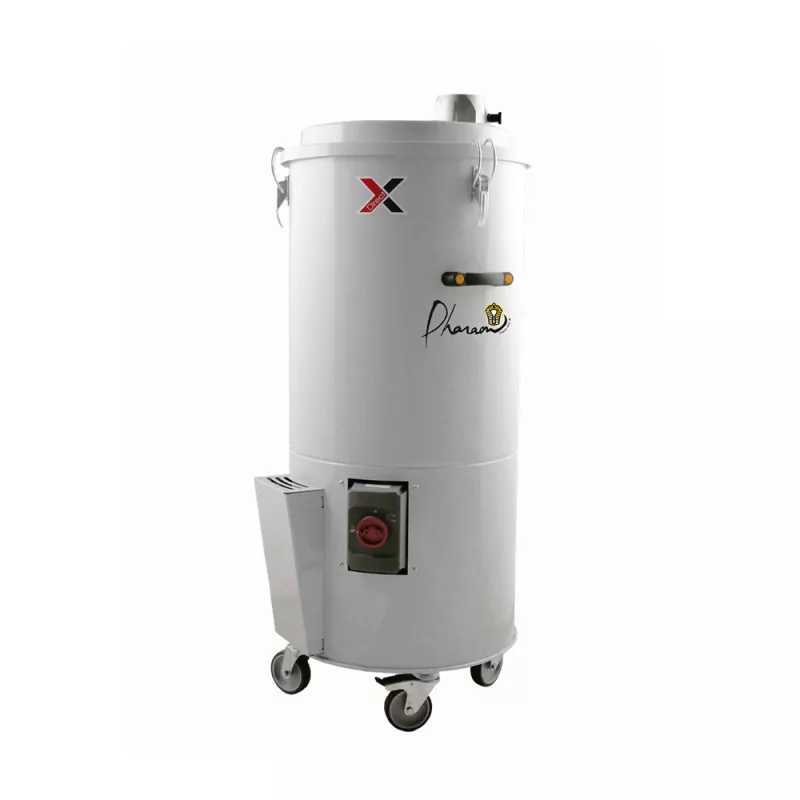 AS20, pour textiles et emballages légers, avec cuve de 130L.