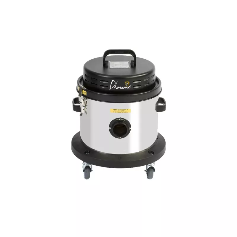 Aspirateur KAV20 ATEX, 20L, à air comprimé pour poussières dangereuses.