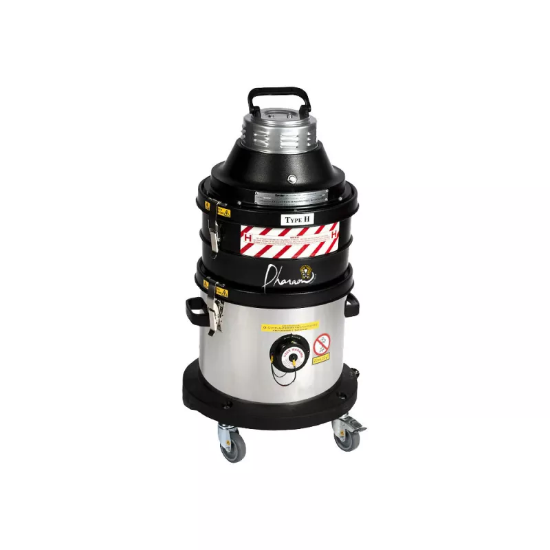 Aspirateur KEVA20 ATEX, pour poussières amiante et autres poussières fines.