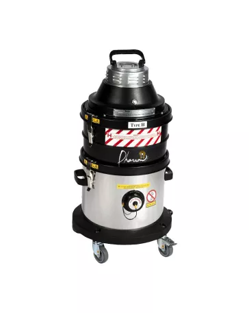 Aspirateur KEVA20 ATEX, pour poussières amiante et autres poussières fines.