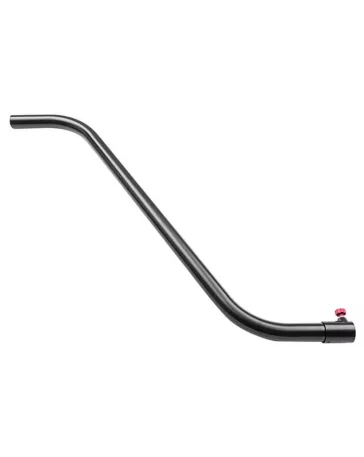 Canne acier double courbe 70mm 1.2m.