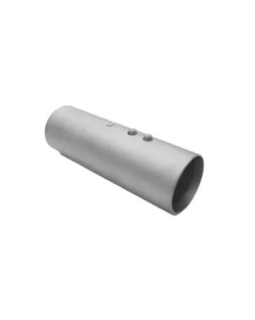 Raccord aluminium 50 mm pour accessoires.