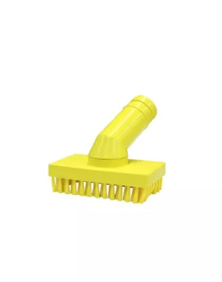 Brosse rectangulaire jaune 40mm 160x90.