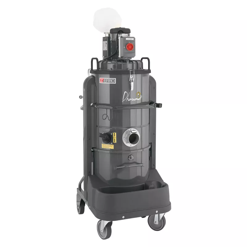 ZFR75 Aspirateur industriel pharaon triphasé poussières aluminium et PVC