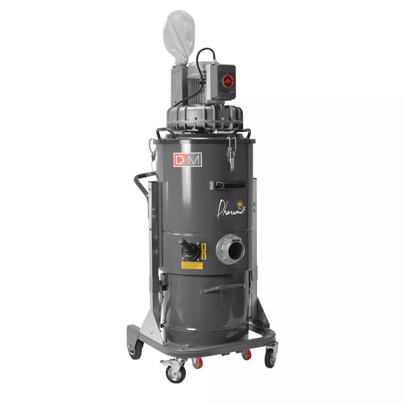 ZFRELT4HD Aspirateur industriel triphasé poussières et déchets polyvalent