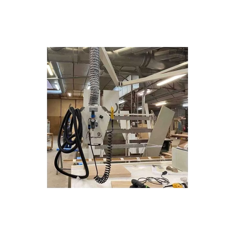 Bras multi-énergies BME avec aspirateur industriel