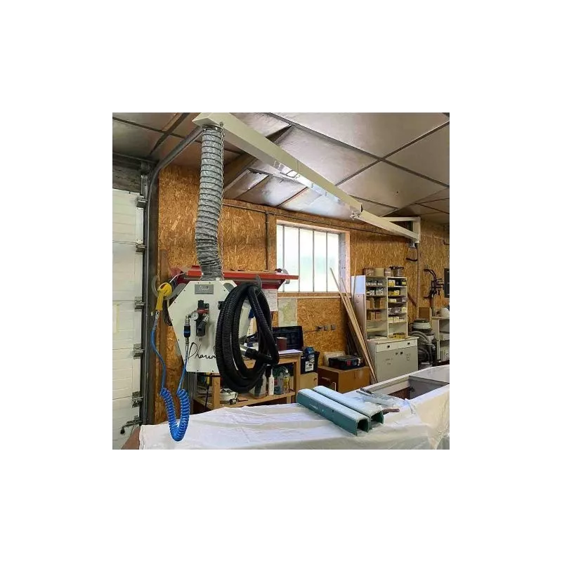 Bras multi-énergies BME avec aspirateur industriel