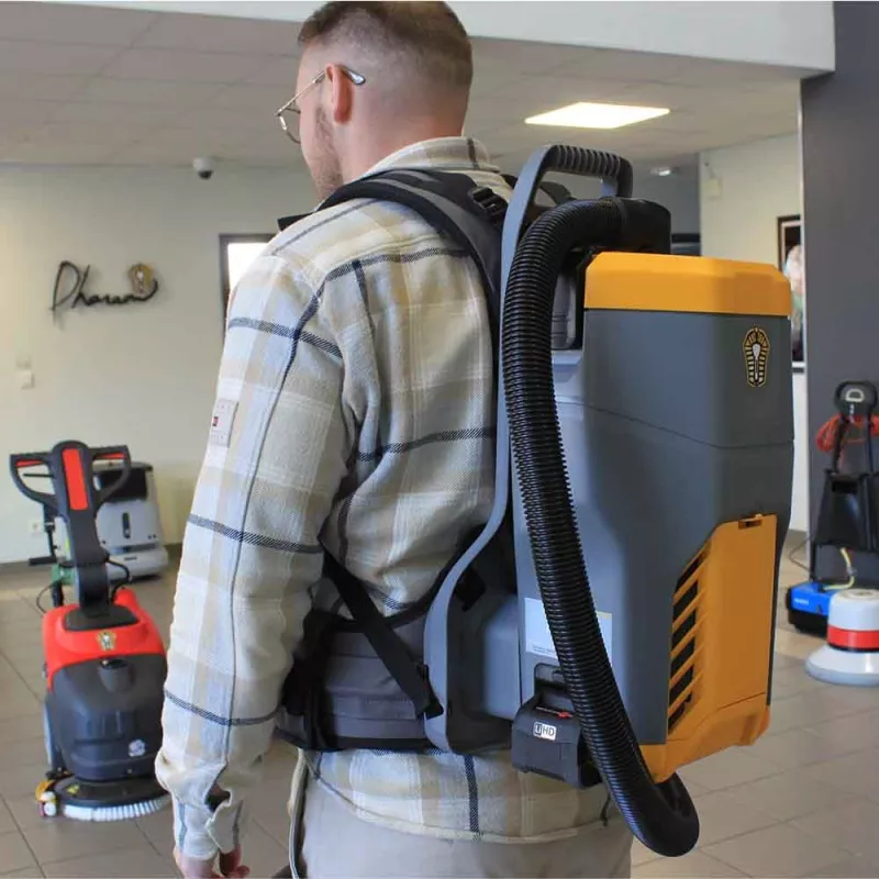 Aspirateur dorsal filaire avec câble DORSAL33C avec filtre HEPA H14