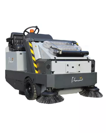 MAX1700D : balayeuse diesel haut rendement pour nettoyage des grandes surfaces.