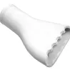 Embout raclant blanc, diamètre 50.