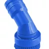 Brosse ronde bleue 40mm, aspiration précise.