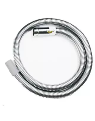Flexible four en acier avec raccord, résistant aux hautes températures