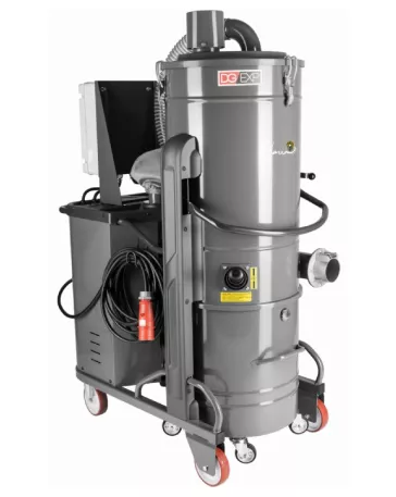 Aspirateur industriel robuste et performant.