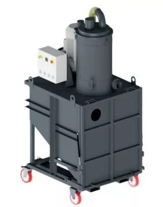 Benne aspirante triphasée C1000T75