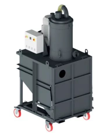 Benne aspirante triphasée C1000T75