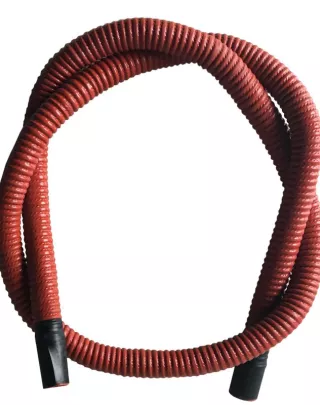 Flexible four en acier avec raccord, résistant aux hautes températures