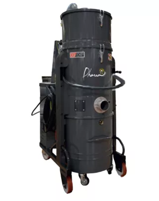 Aspirateur industriel triphasé poussières DG30EXP PN