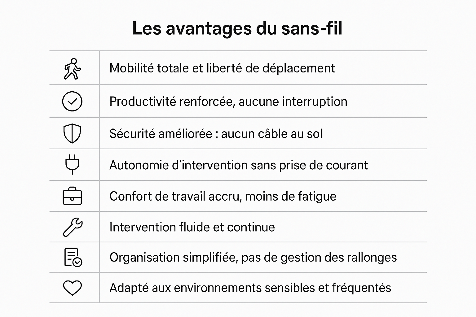 20251114 0942 Avantages du Sans Fil simple compose 01ka0rc9efe90vrw21zf5e7ea2