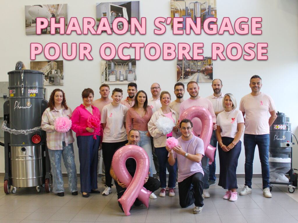 Equipe pharaon reunie pour octobre rose